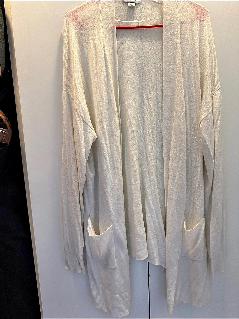 AVA & VIV Open Front Cardigan Size 2X Like New
